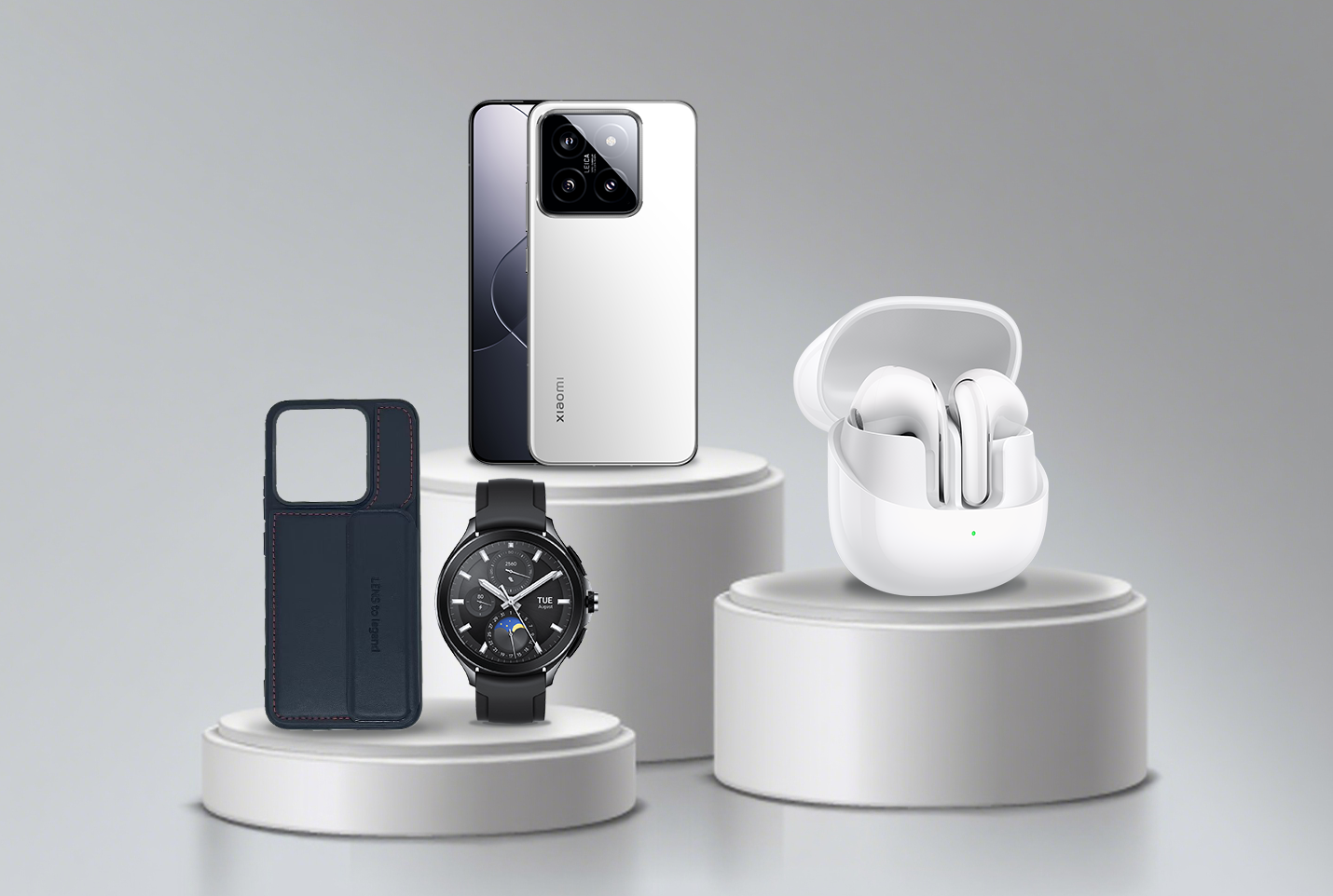 Xiaomi 14+ Phone case+ Watch 2 Pro+ Buds 5 Bundle