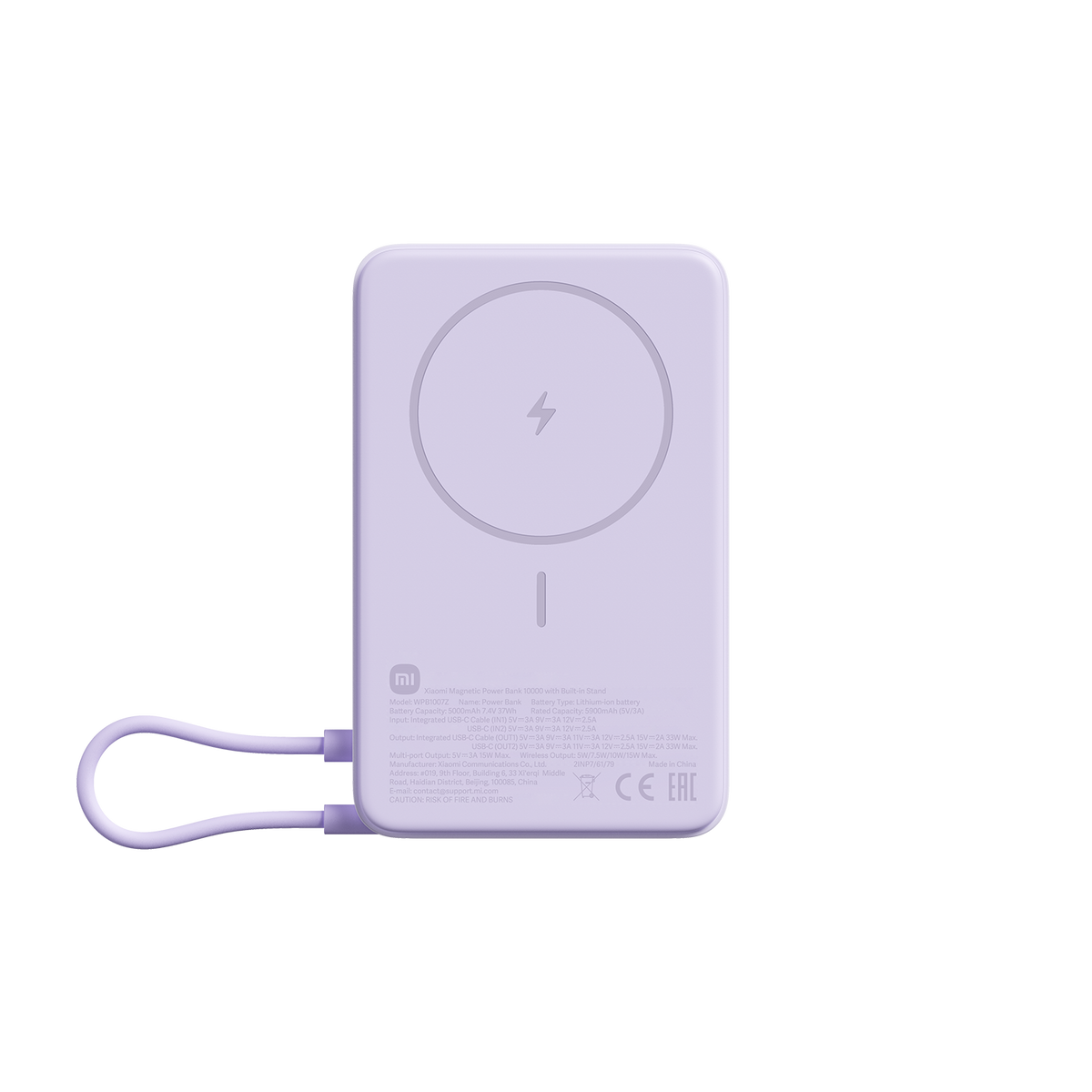 Xiaomi Magnetic Power Bank 10000 with Built-in Stand
