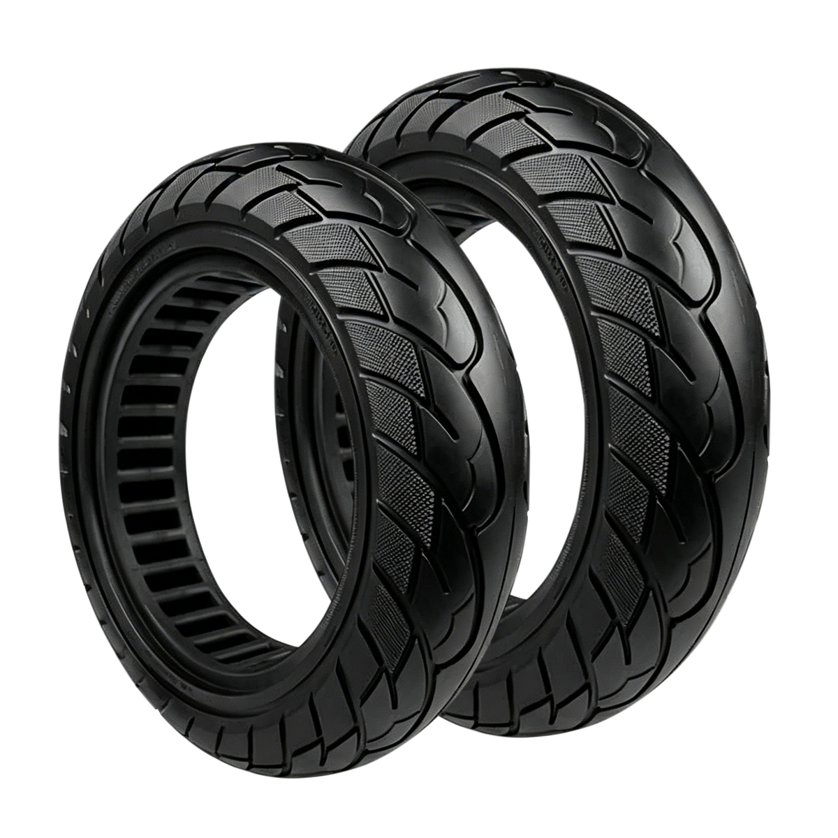 2st Punkteringsfritt "Honeycom däck till scooter med 10" Xiaomi 4 / 4 Lite 2nd Gen