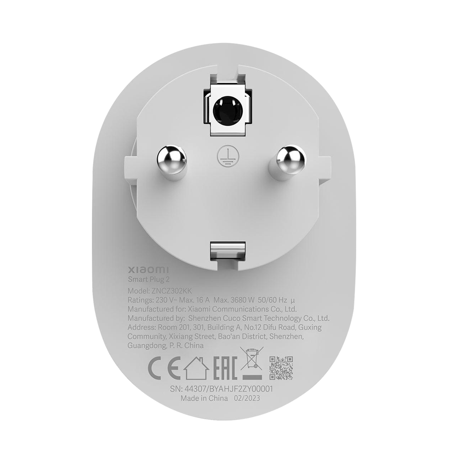 Xiaomi Smart Plug 2 EU Class C