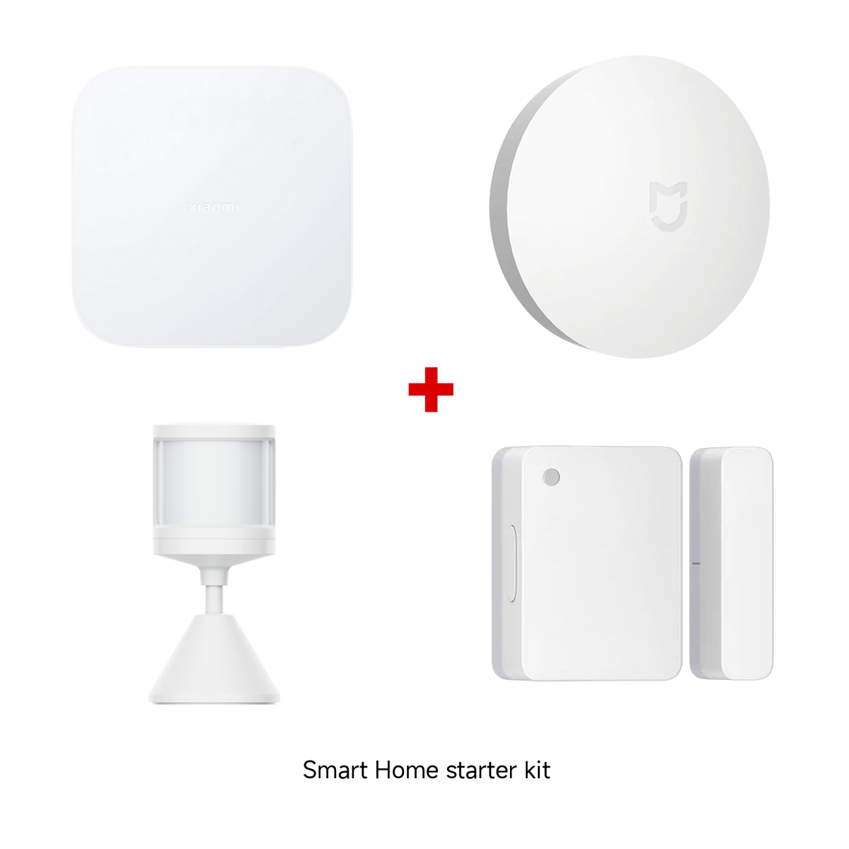 Xiaomi Motion Sensor 2S + Smart Home Hub 2 + Wireless Switch + Door and Window Sensor 2