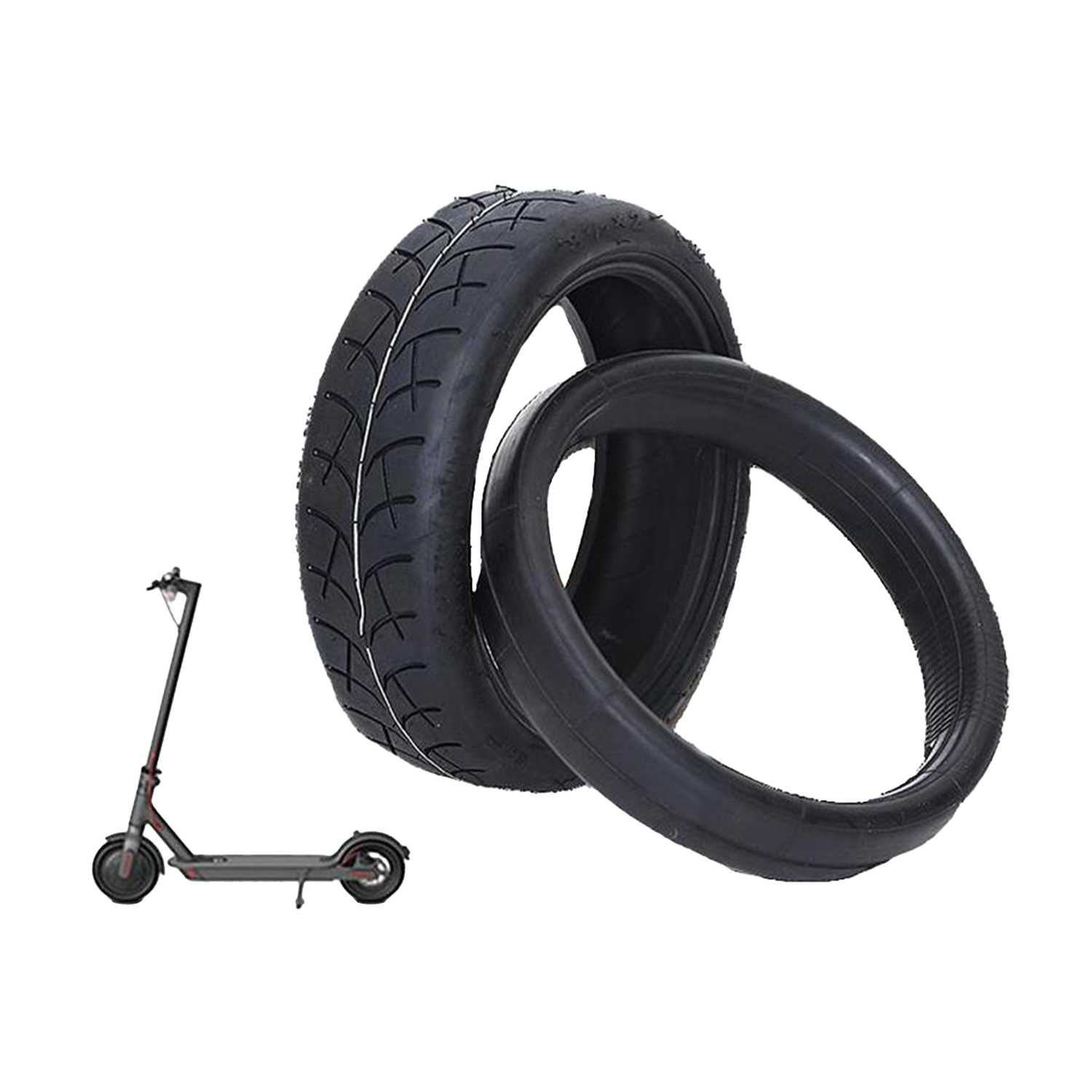 Tires and inner tubs to electric scooter with 8.5 ". Fits all Xiaomi Scooter (Kit)