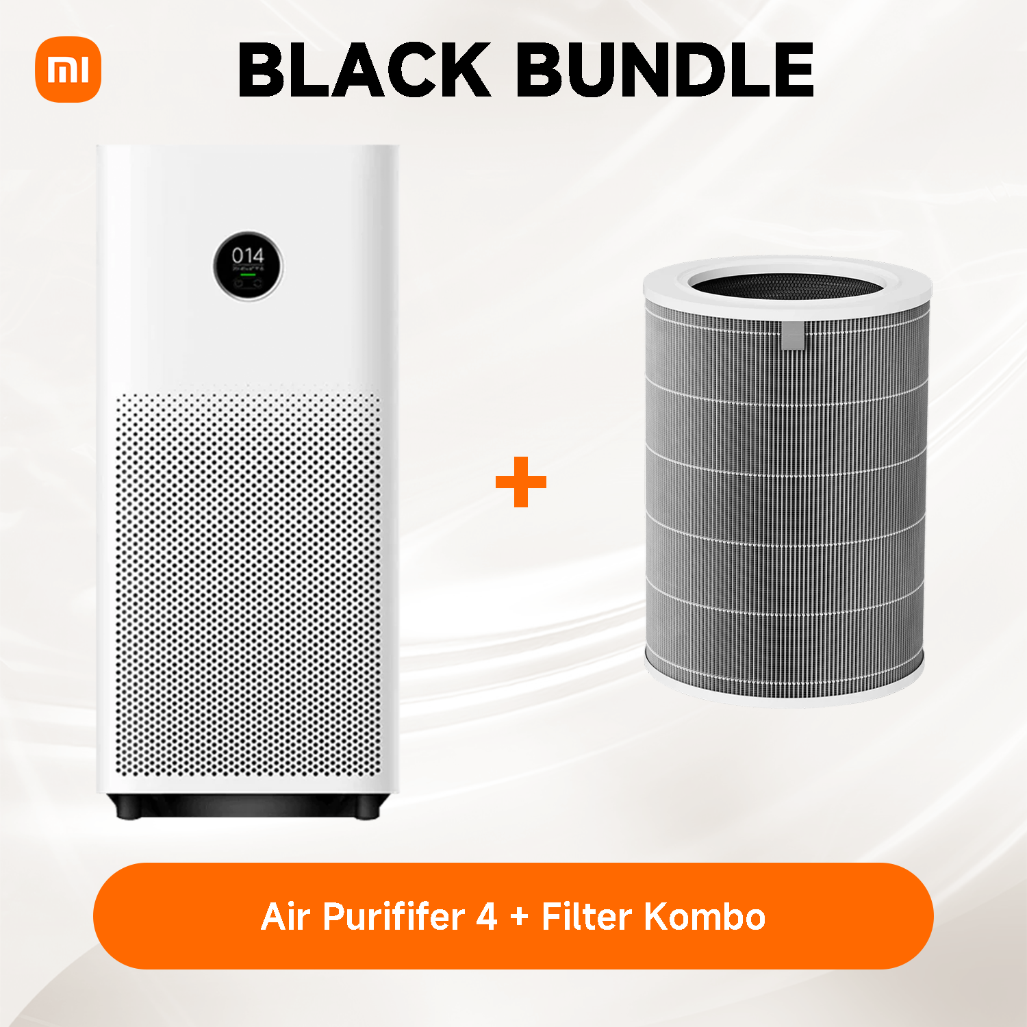 Xiaomi Smart Air Purifier 4 EU+ Filter Kit Black Bundle
