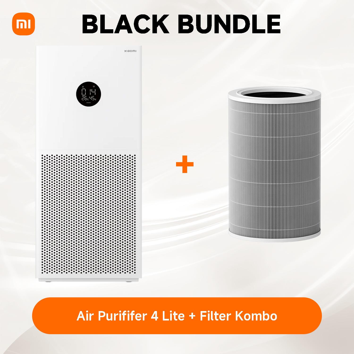 Xiaomi Smart Air Purifier 4 Lite EU+ Filter Kit Black Bundle