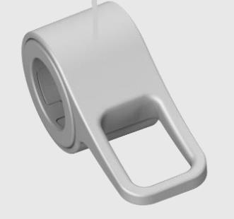 Electric Scooter Folded Hook-White