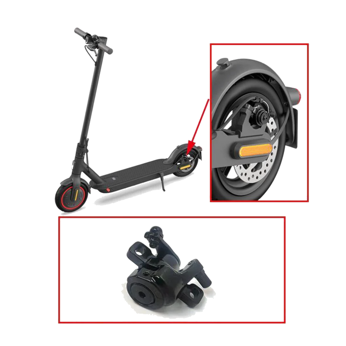 Disc Brake Base-Mi Electric Scooter