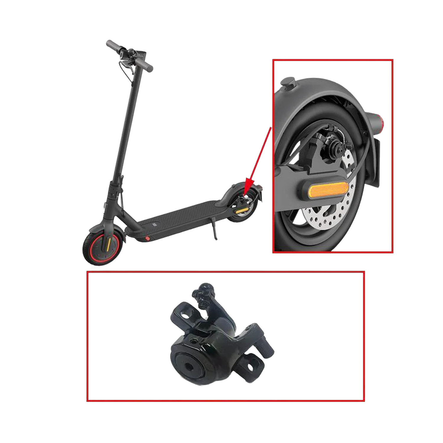 Disc Brake Base-Mi Electric Scooter Pro
