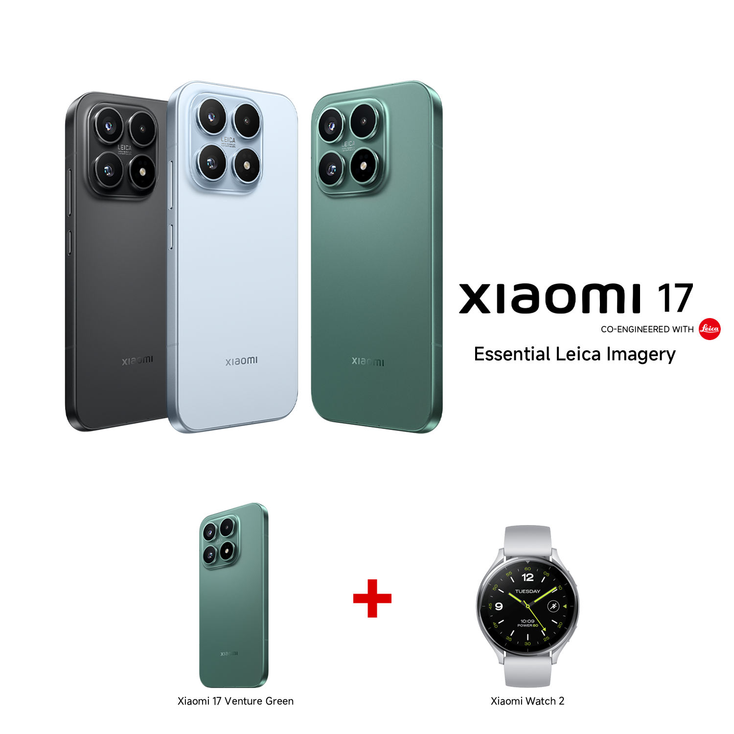 Xiaomi 17 5G 12GB RAM 512GB ROM+ Watch 2 Bundle