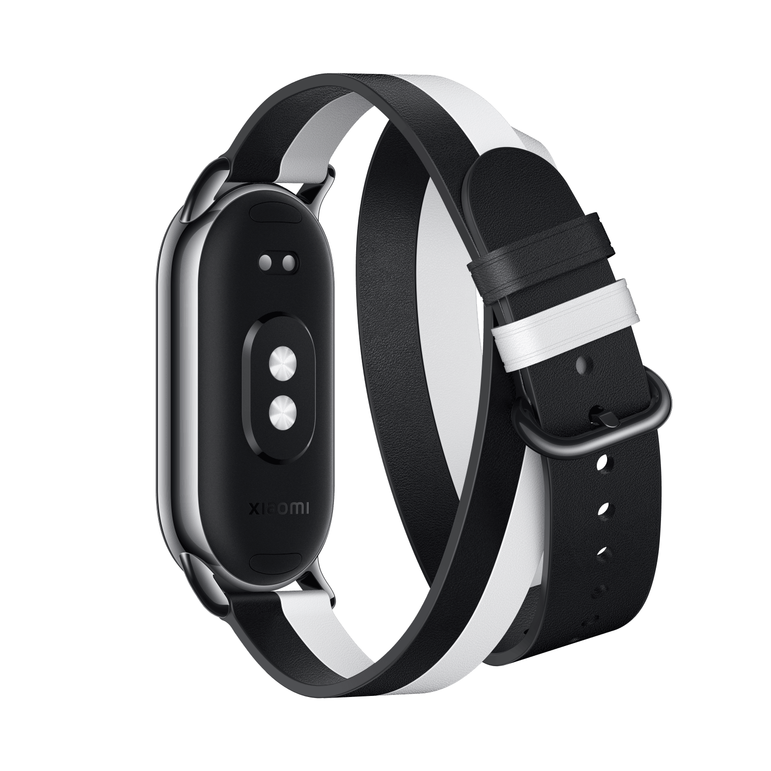 Xiaomi Smart Band 8 Double wrap Musta ja valkoinen