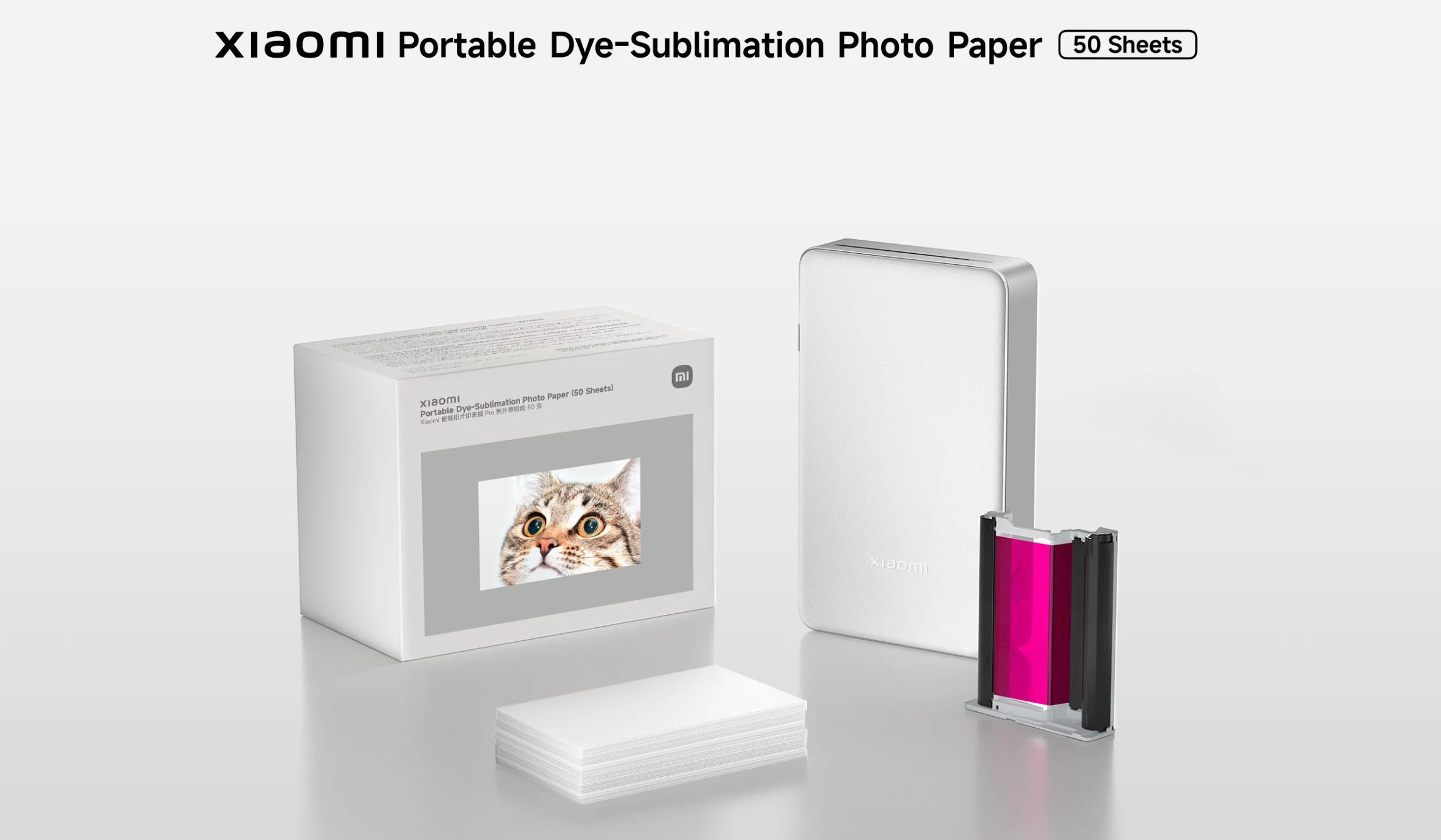 Xiaomi Portable Dye-Sublimation Photo Paper