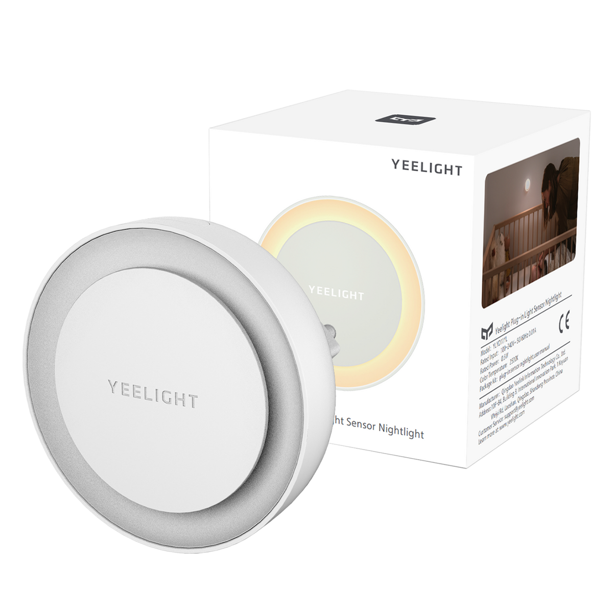 Yeelight Plug-In Light Sensor Nightlight