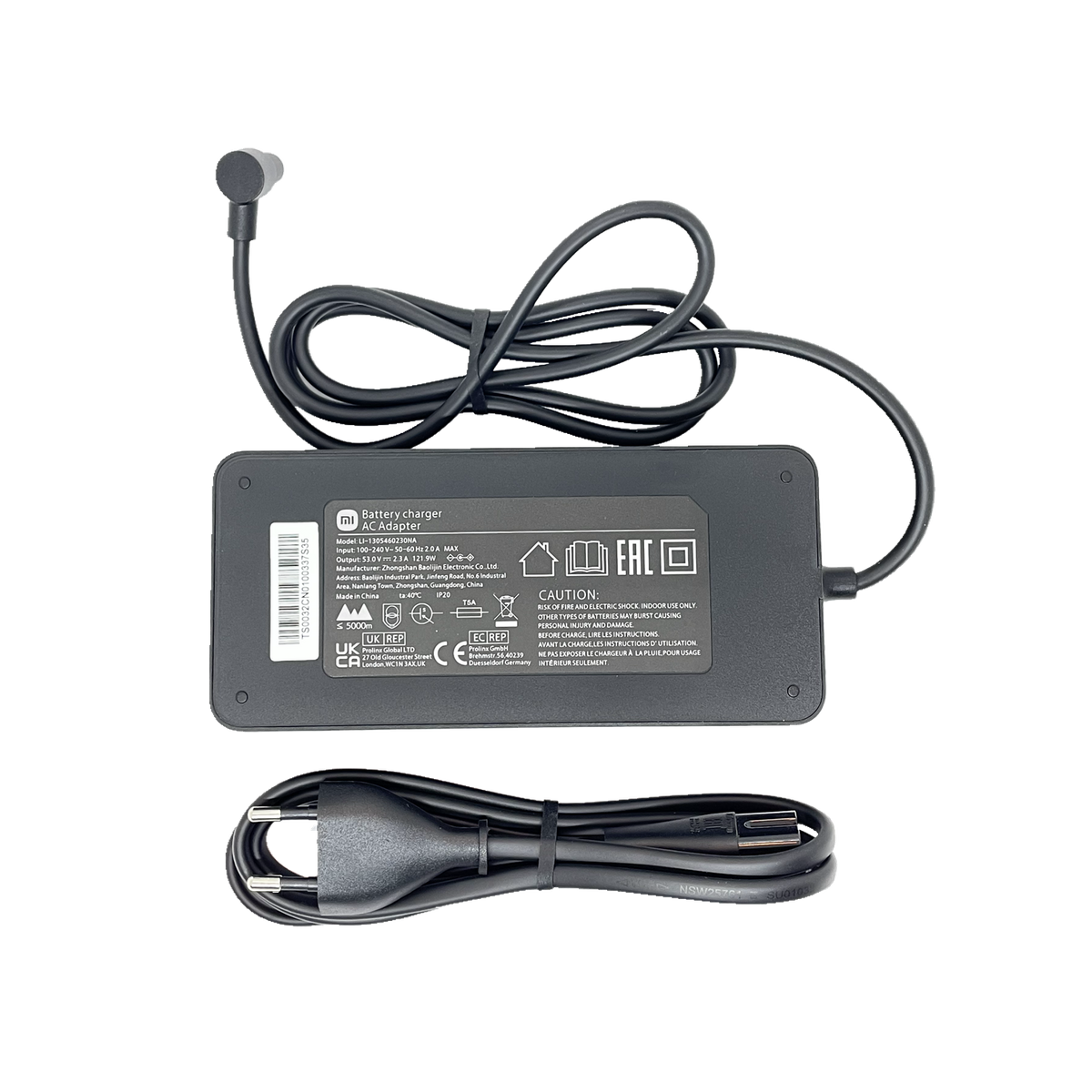 Xiaomi Electric Scooter 4 Ultra Official Charger
