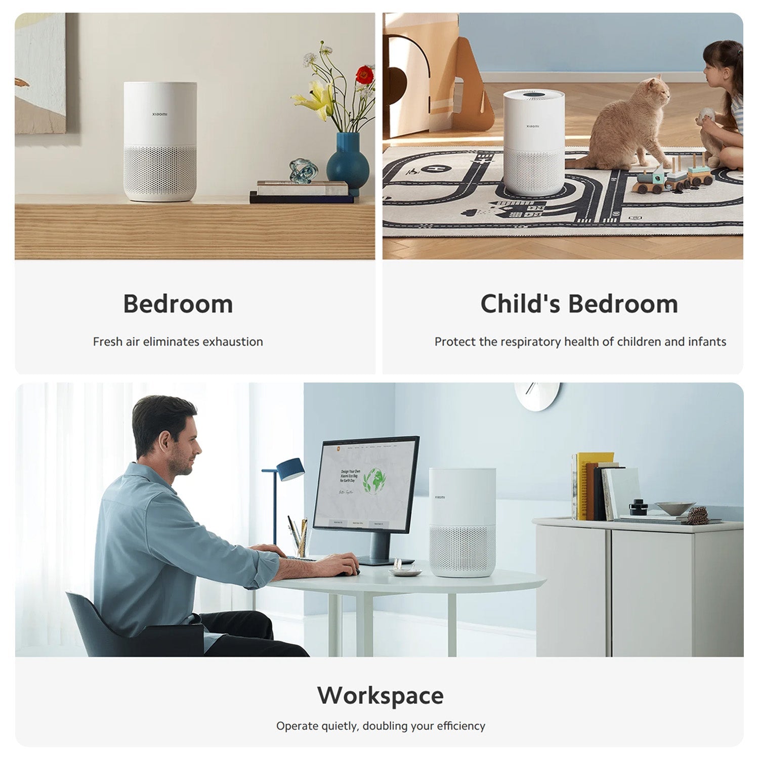 Xiaomi Smart Air Purifier 4 Compact EU luokka B