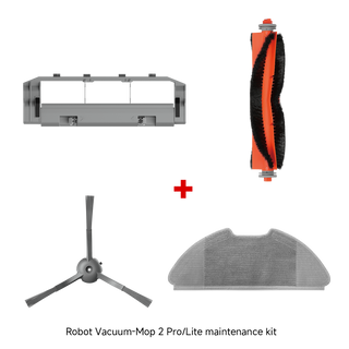 Xiaomi Robot Vacuum Mop Pad+Side Brush+Main Brush+Brush Cover Bundle