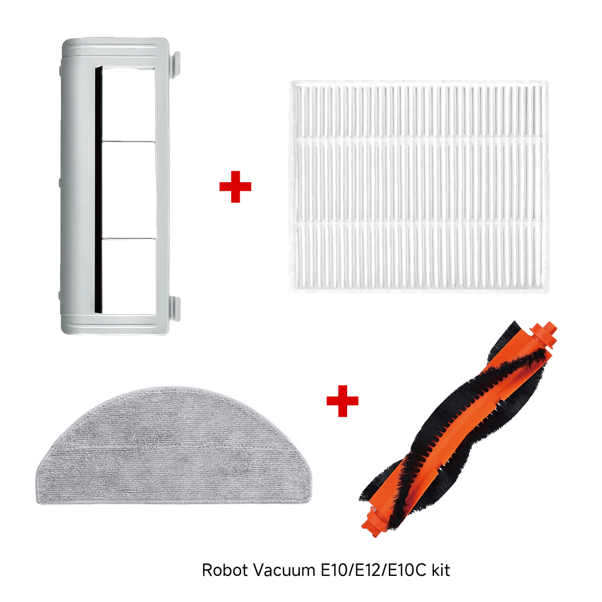 Xiaomi Robot Vacuum Filter+Mop Pad+Brush Cover+Main Brush Bundle