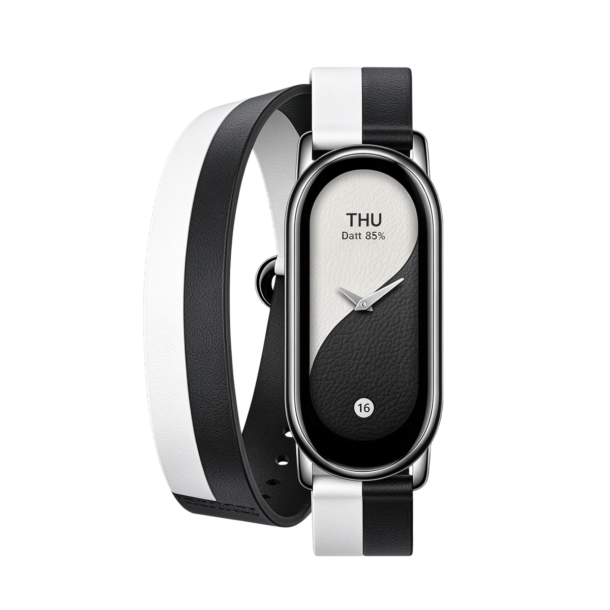 Xiaomi Smart Band 8/9 Double wrap Musta ja valkoinen