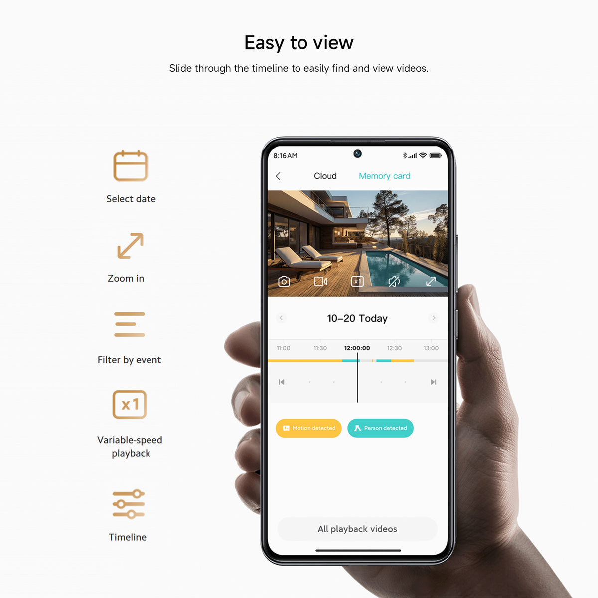 Xiaomi ulkokamera CW300 EU