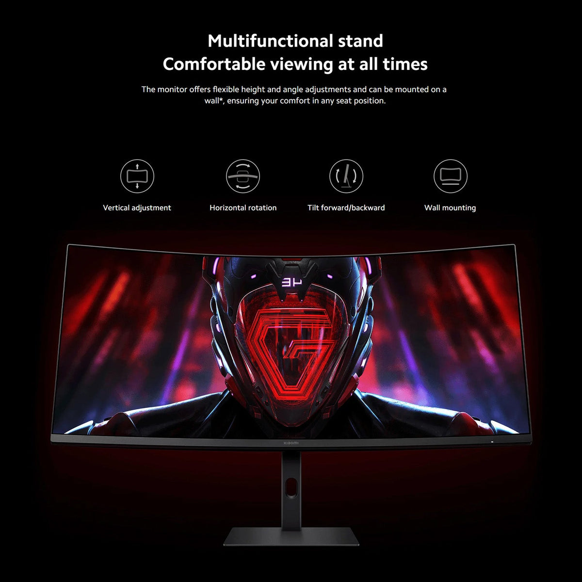 Xiaomi Curved Gaming Monitor G34wQi EU- Class A