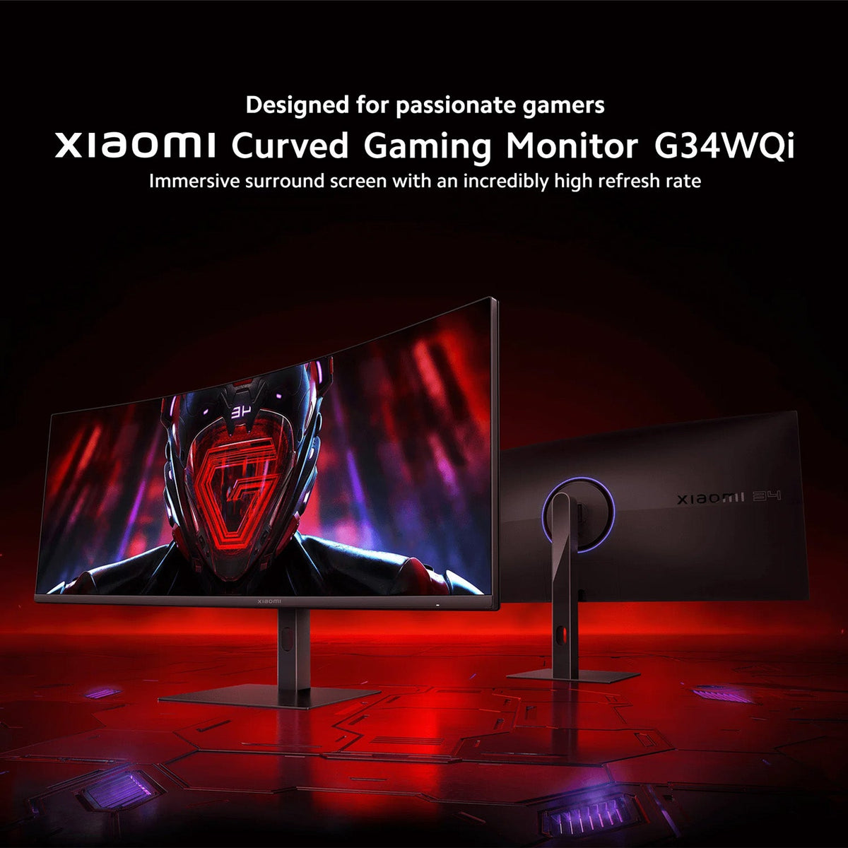 Xiaomi Curved Gaming Monitor G34wQi EU- Class A