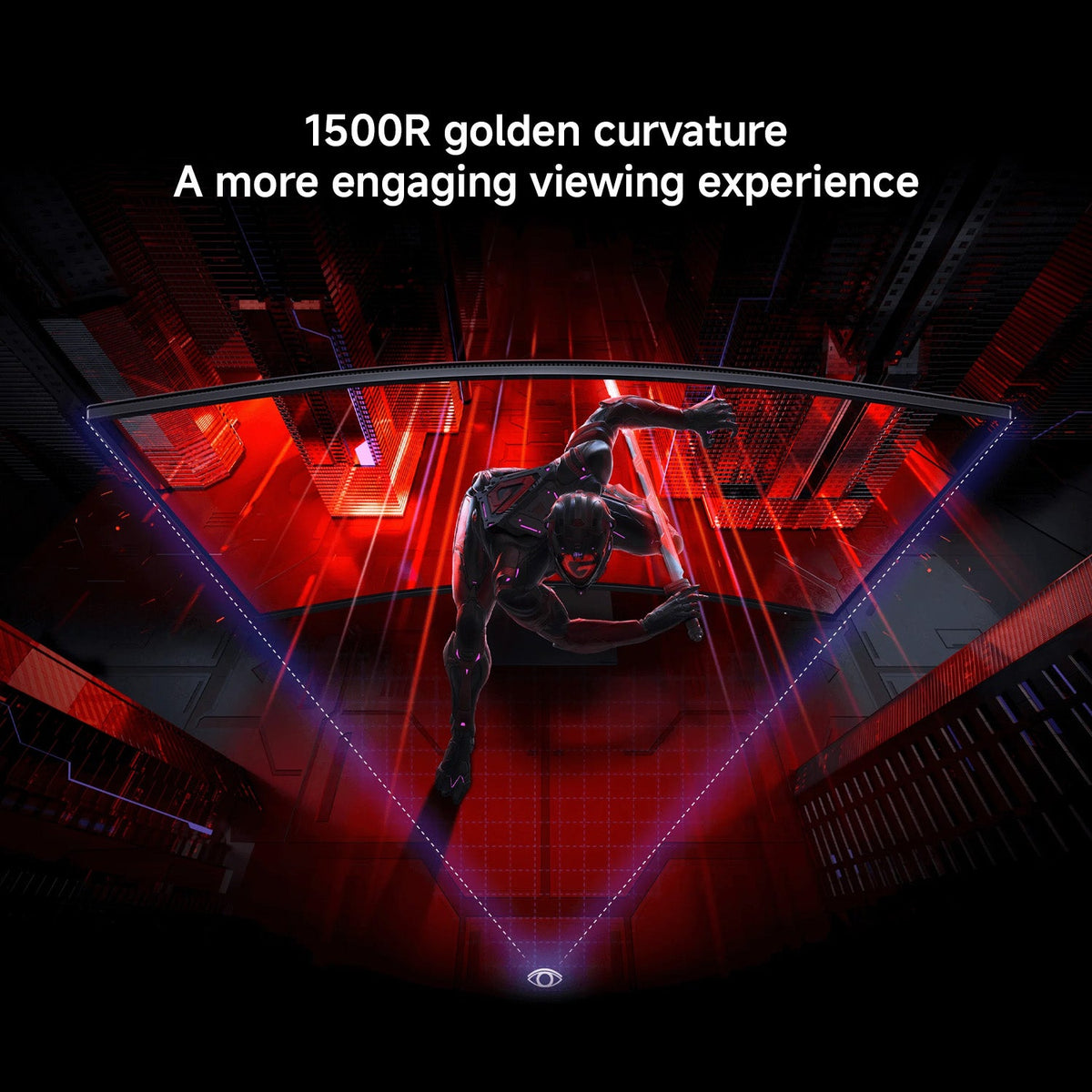Xiaomi Curved Gaming Monitor G34wQi EU- Class A