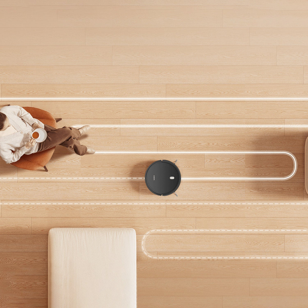 Xiaomi robotti-imuri E5 (musta) EU
