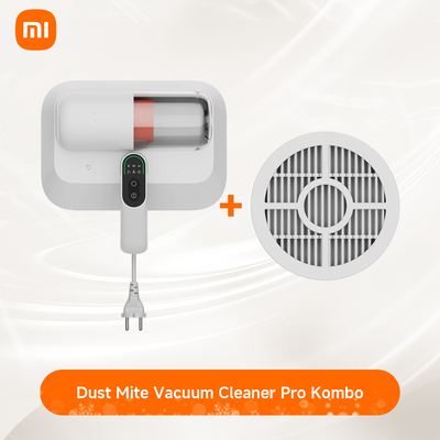Xiaomi Dust Mite Vacuum Cleaner Pro EU+ Filter (2-Pack) Kit Black Bundle