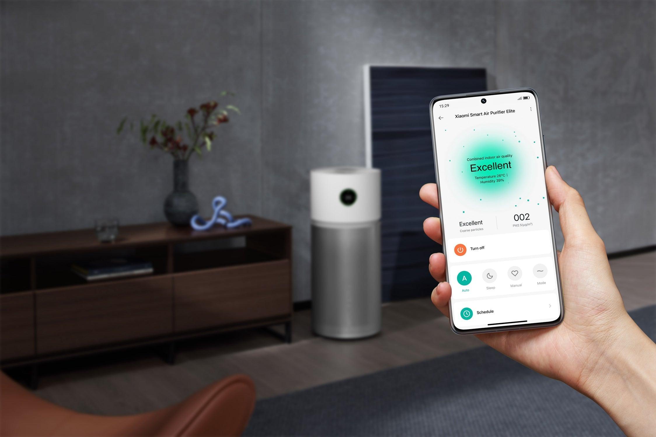 Xiaomi Smart Air Purifier Elite EU -luokan A pistorasiaan