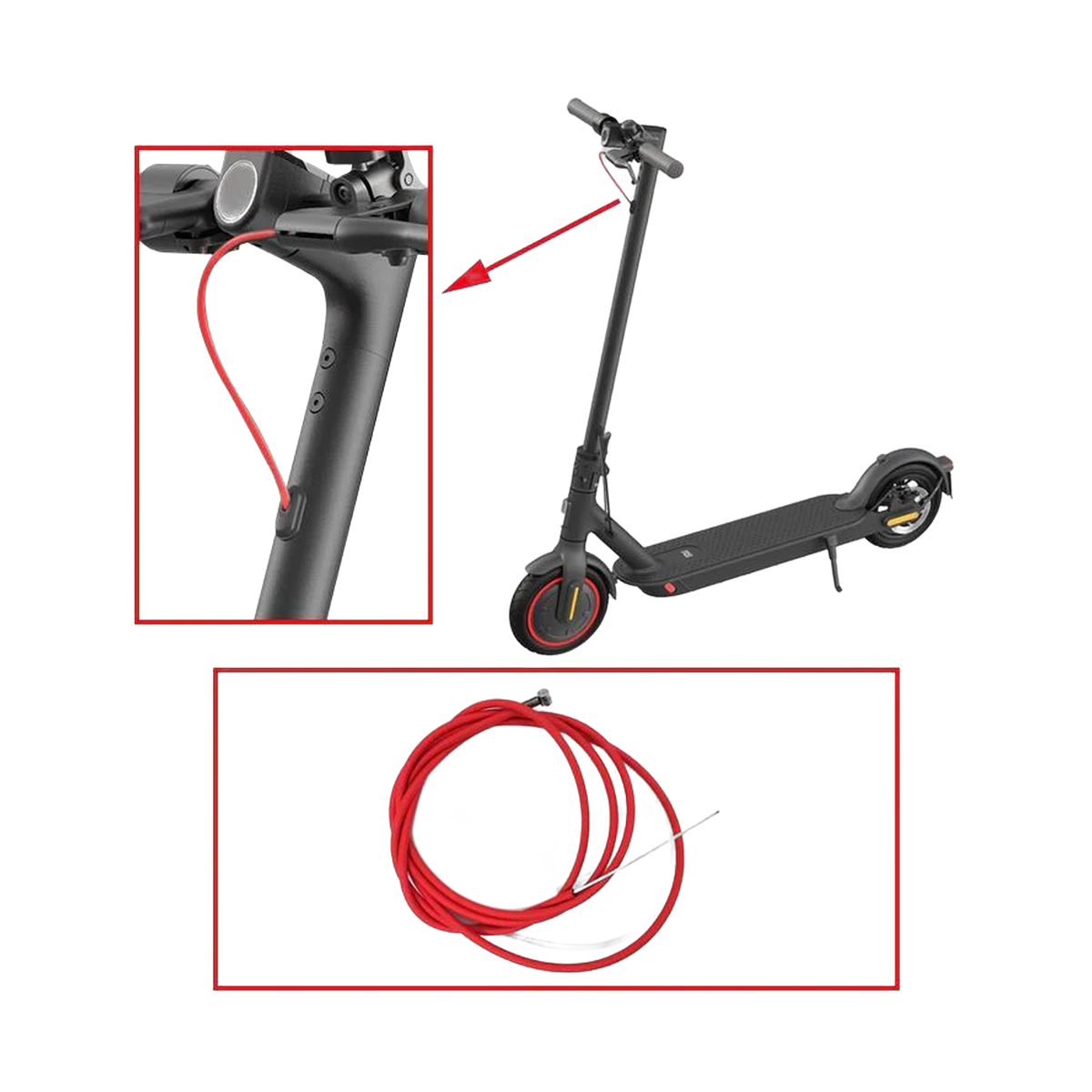 Brake Cable-Mi Electric Scooter Pro