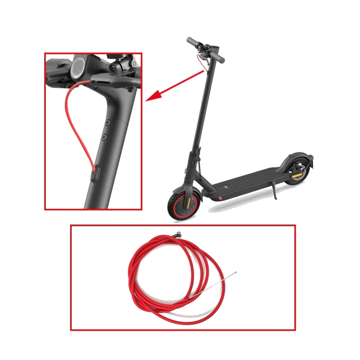 Jarruvaijeri-Mi Electric Scooter Pro Jarruvaijeri-Mi Electric Scooter Pro