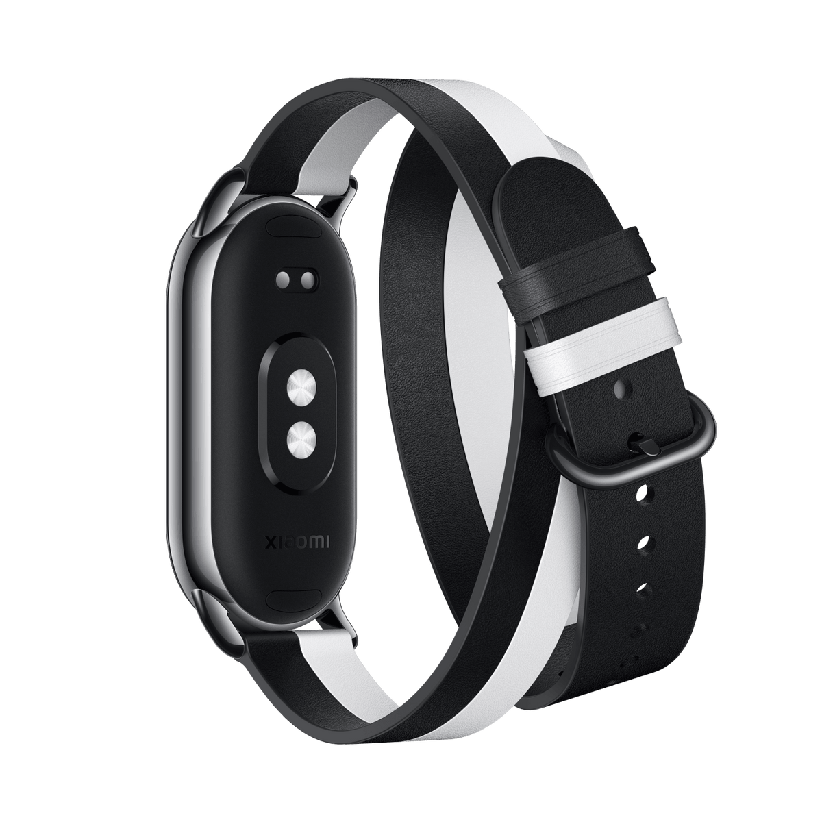 Xiaomi Smart Band 8/9 Double wrap Musta ja valkoinen