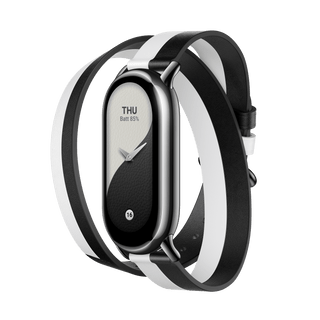 Xiaomi Smart Band 8/9 Double wrap Musta ja valkoinen