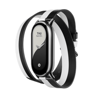 Xiaomi Smart Band 8 Double wrap Black and White