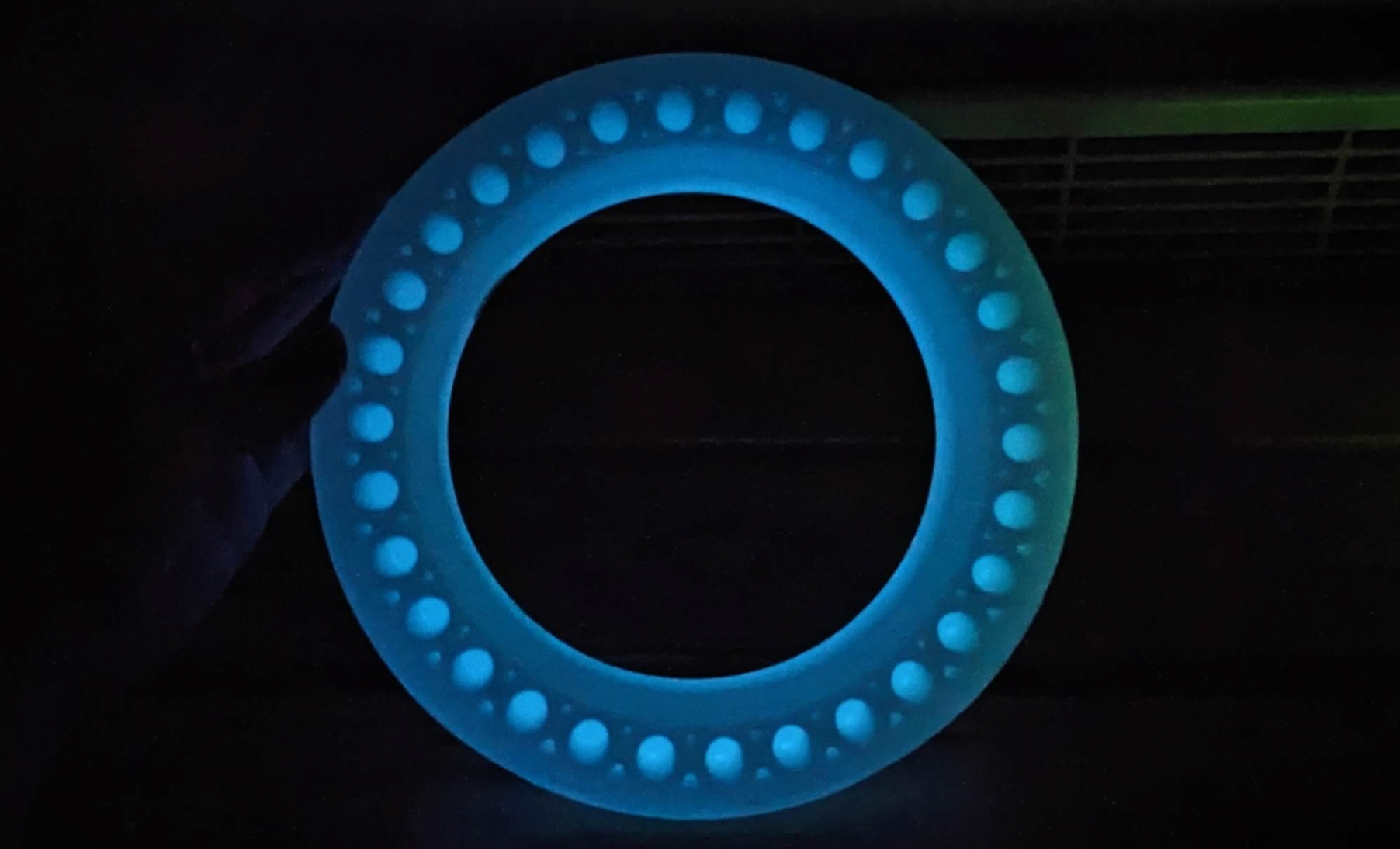 Blue Fluorcent Solid Tire for Xiaomi 365