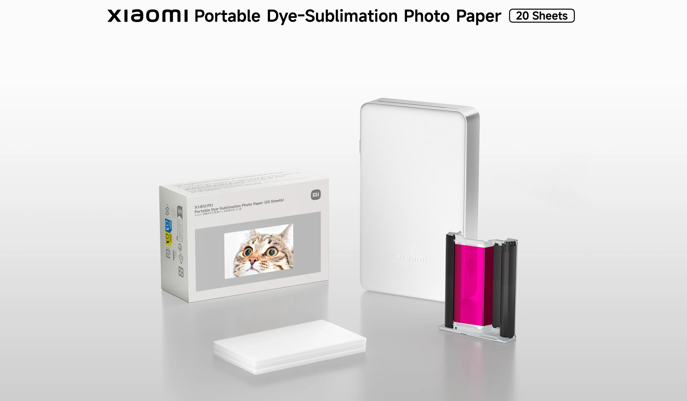 Xiaomi Portable Dye-Sublimation Photo Paper