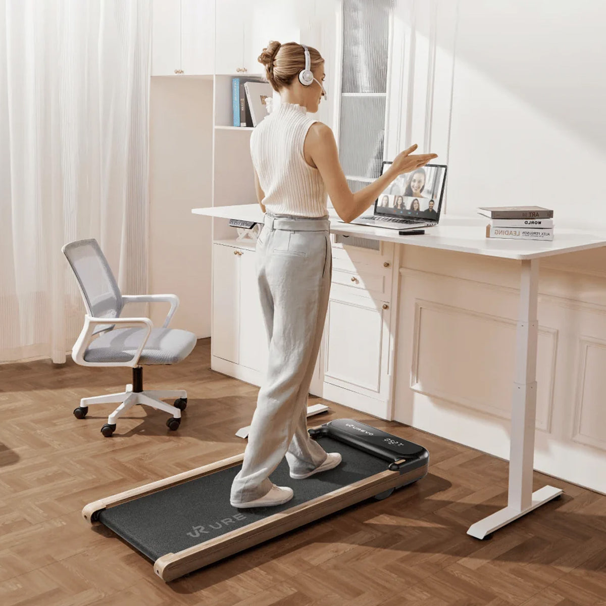 UREVO Spacewalk E4W walking treadmill