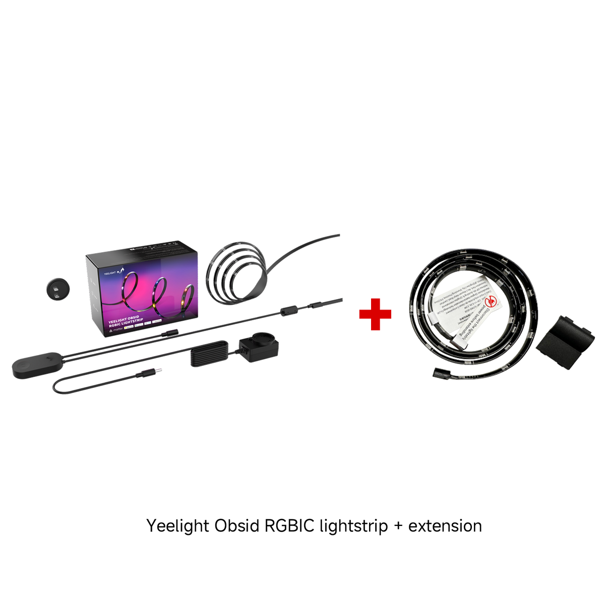 Yeelight Obsid RGBIC Lightstrip+Extension Bundle