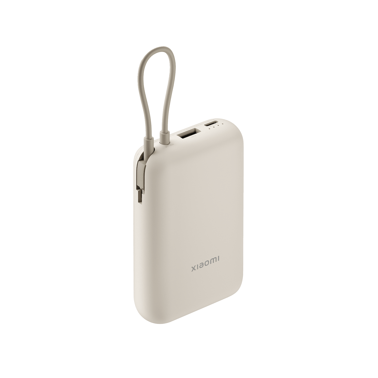 Xiaomi Power Bank 10000mAh (integroitu kaapeli) Tan GL