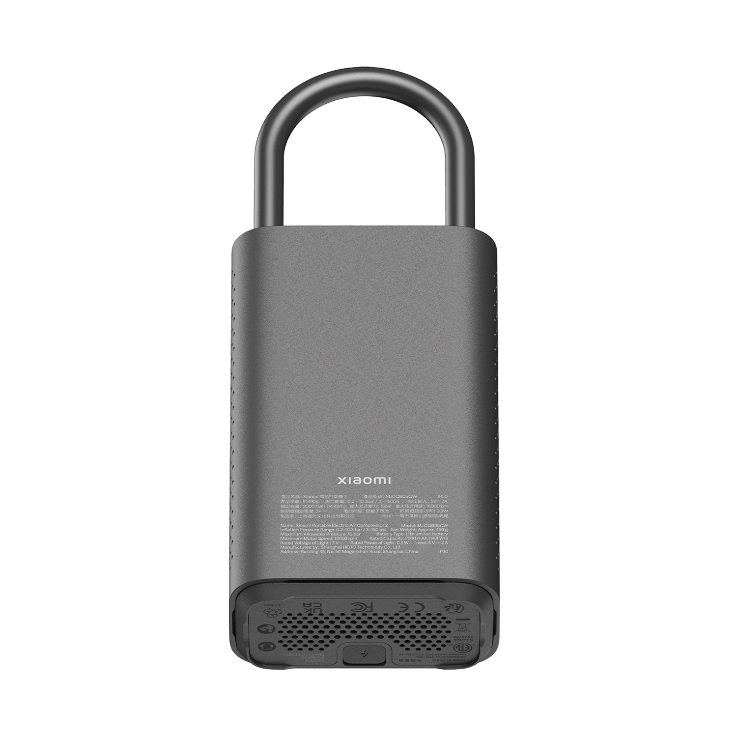 Xiaomi kannettava sähköinen paineilmakompressori 2-luokka C