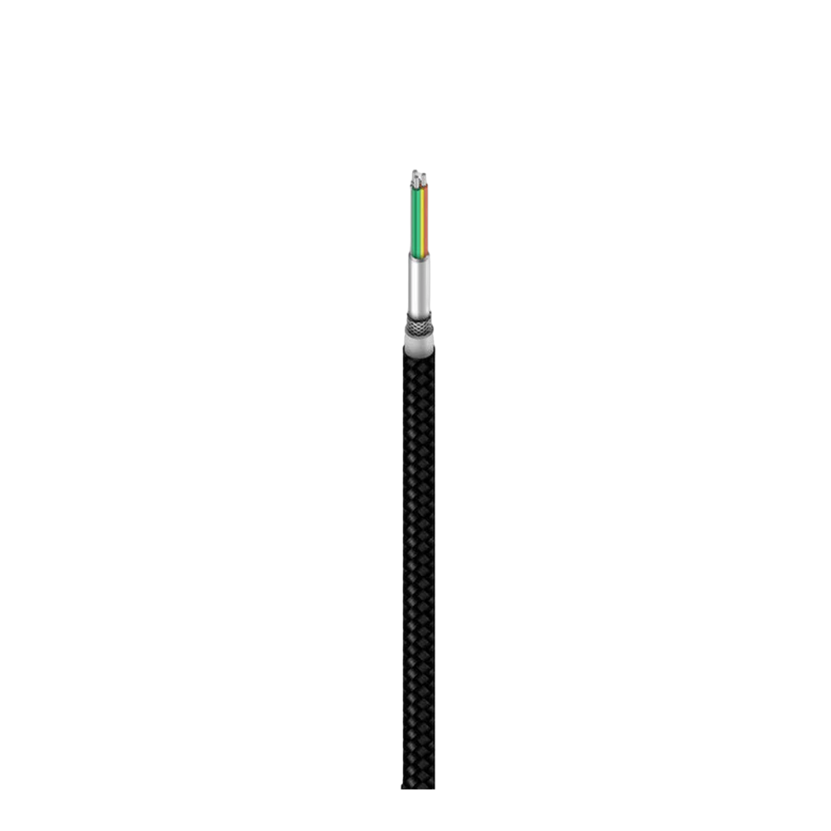 MI punottu USB-C-C-kaapeli 100 cm (musta)