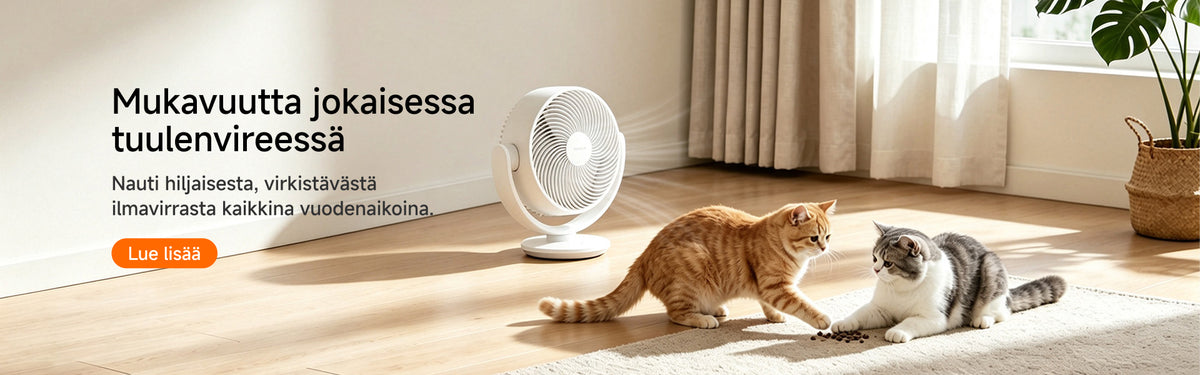 Mukavuutta jokaisessa tuulenvireessä