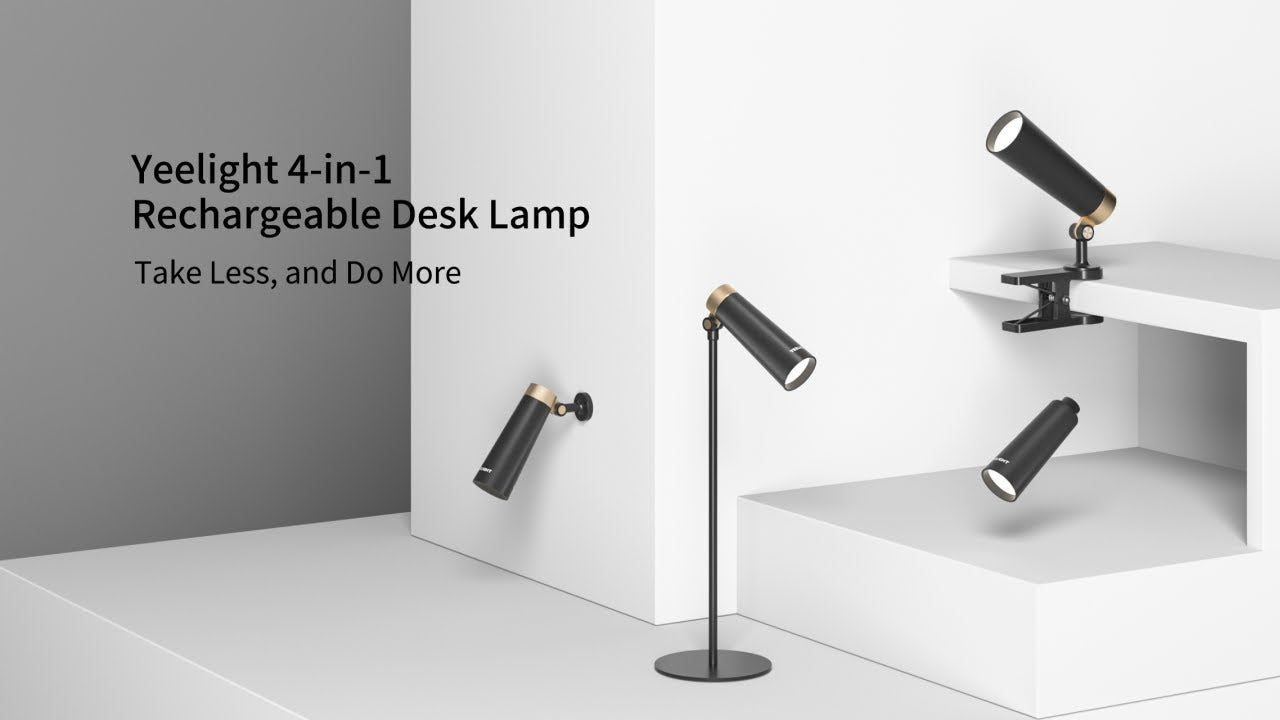 4-in-1 Rechargeable Desk Lamp