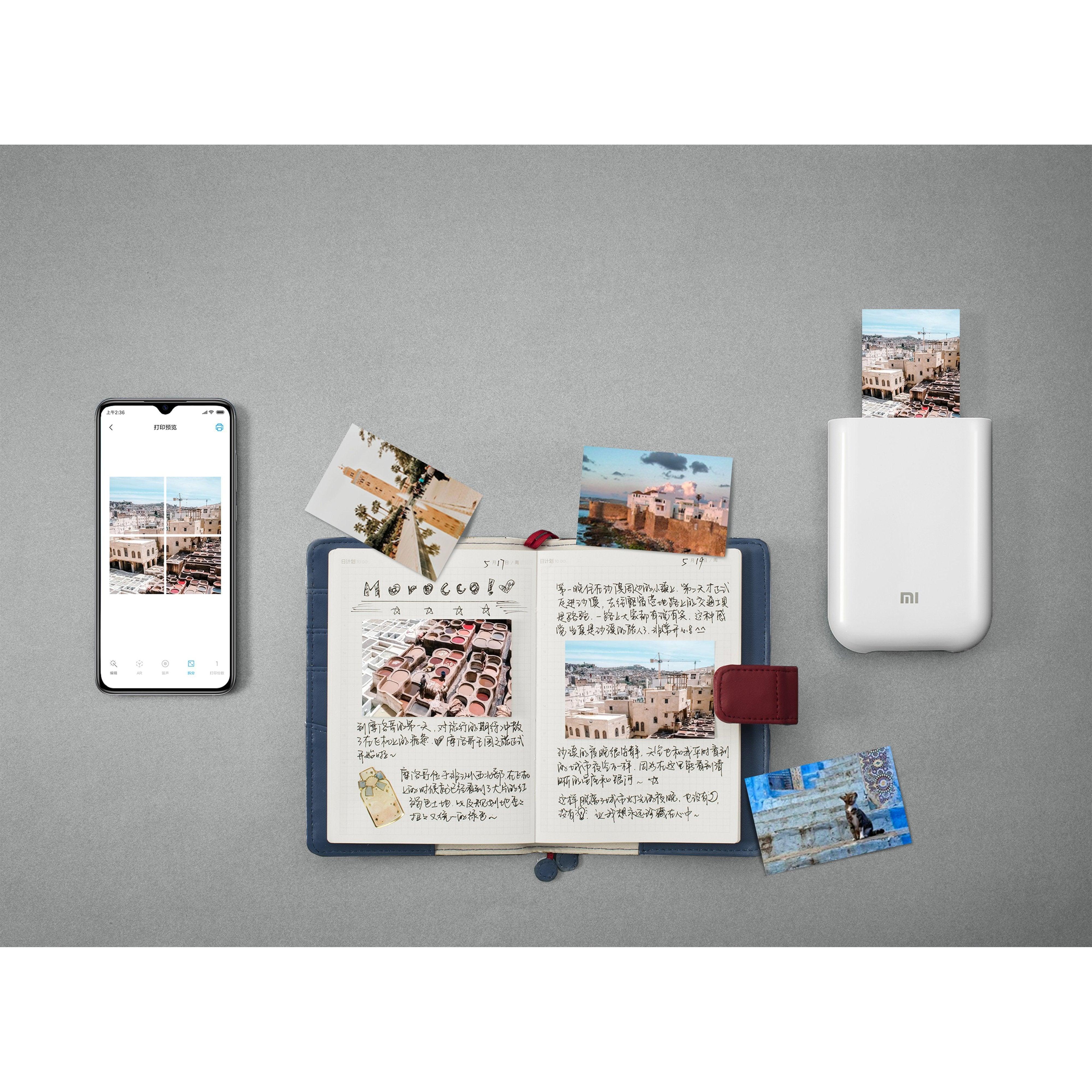 Mi Portable Photo Printer Paper (2x3-inch, 20-sheets)