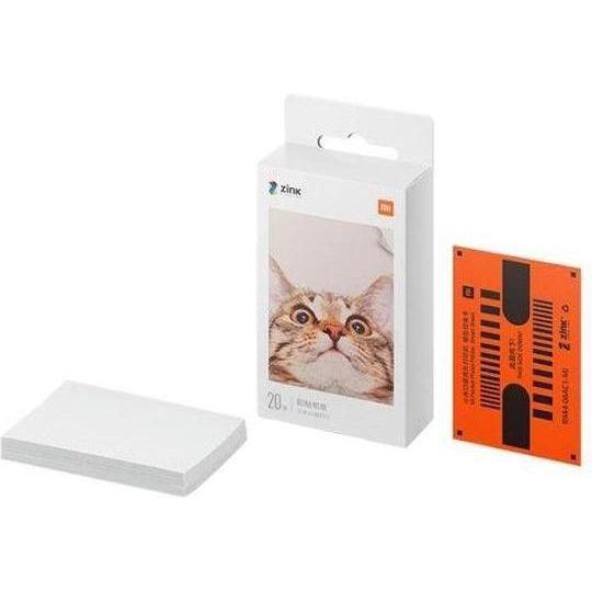 Mi Portable Photo Printer Paper (2x3-inch, 20-sheets)