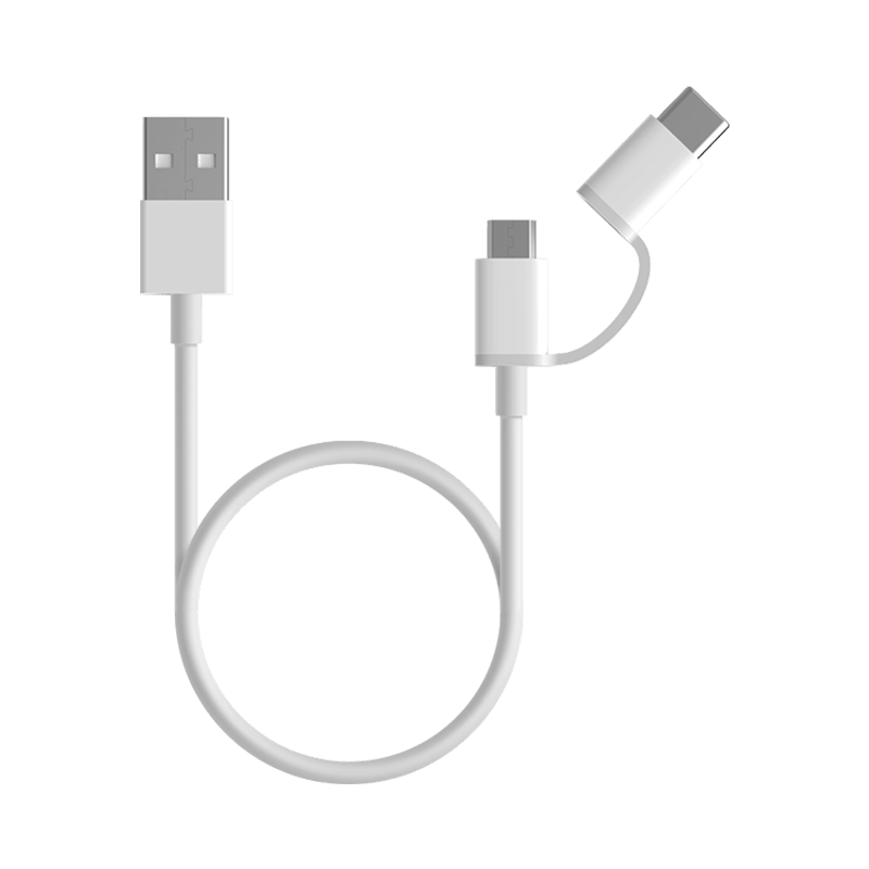 Mi 2-in-1 USB Cable (Micro USB to Type C)